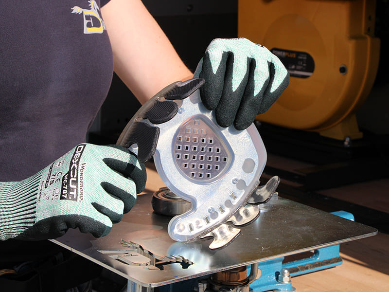 open toe glue-on horseshoe