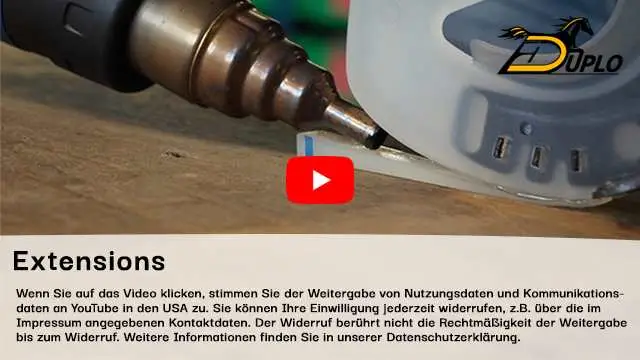 Hufschmied verlängert ein Kunststoffeisen mit Extensions per Heißluftschweißen